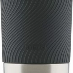 Blumtal Thermosbeker Classic - Lekvrij, BPA-Vrij En Vaatwasserbestendig - Hoge Kwaliteit Thermosfles Met Quick-Press Sluiting - Travel Mug 350 Ml - Zwart