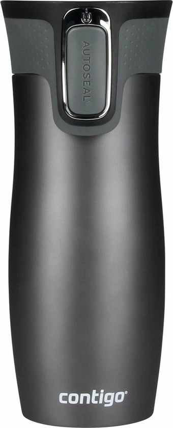 Contigo Westloop Thermosbeker – Autoseal - 470ml - Gunmetal Grey - Afbeelding 13