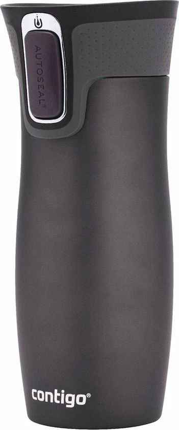 Contigo Westloop Thermosbeker – Autoseal - 470ml - Gunmetal Grey - Afbeelding 9