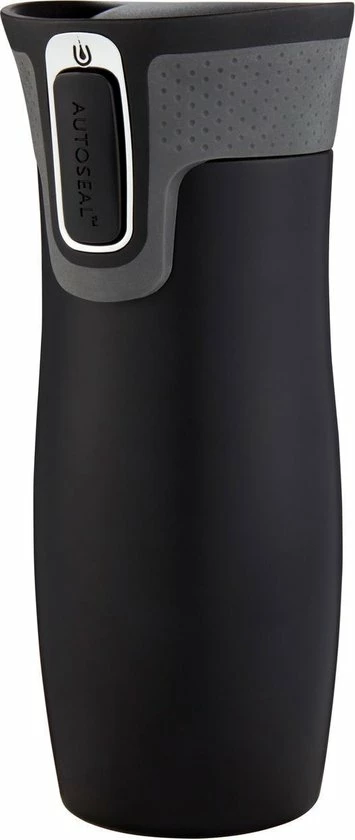 Contigo Westloop Drinkfles - Matte Black - 470ml - Zwart - Afbeelding 3