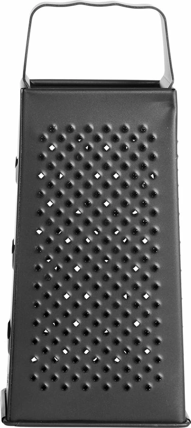 DAY Rasp - Rasp - Blokrasp - RVS - 4 Zijden - Keukenrasp - Kaasrasp - Handrasp - Zwart - Afbeelding 3