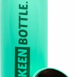 Keen Bottle. Keen Bottle - Slimme Thermosfles Met Temperatuur Display - Turquoise - Inclusief Theefilter - Thermoskan 450ml