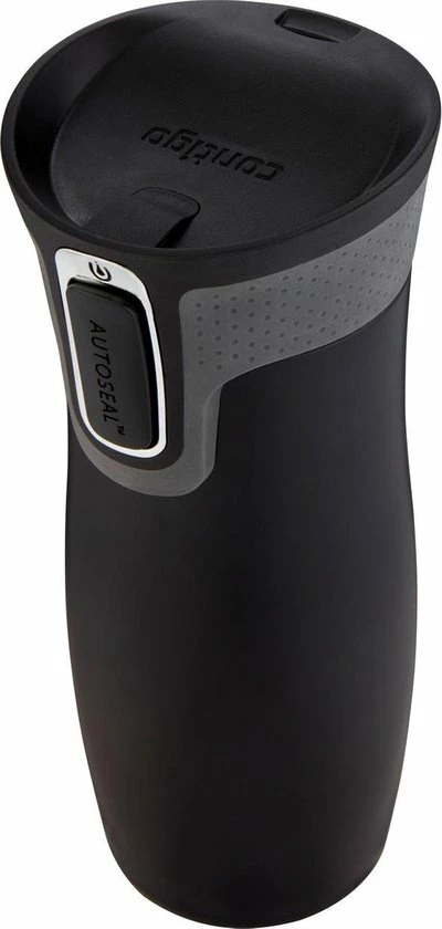 Contigo Westloop Drinkfles - Matte Black - 470ml - Zwart - Afbeelding 11