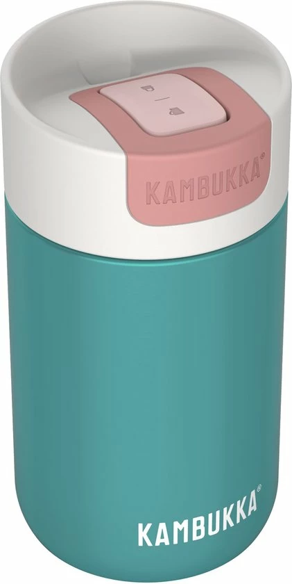 Kambukka Olympus Thermosbeker 300 Ml - Makkelijk Reinigen - Lekvrije Koffiebeker - RVS - Enchanted Forest - Afbeelding 9
