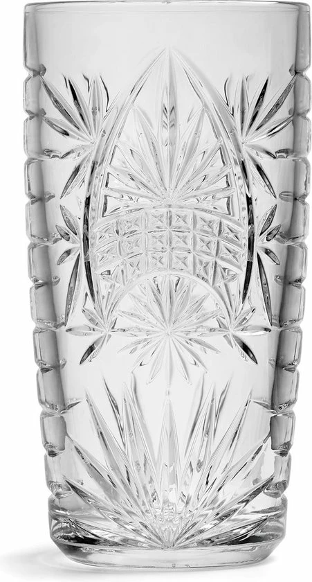 Libbey Longdrinkglas Atik - 360 Ml / 36 Cl - 6 Stuks - Vaatwasserbestendig - Vintage Design - Hoge Kwaliteit - Afbeelding 2