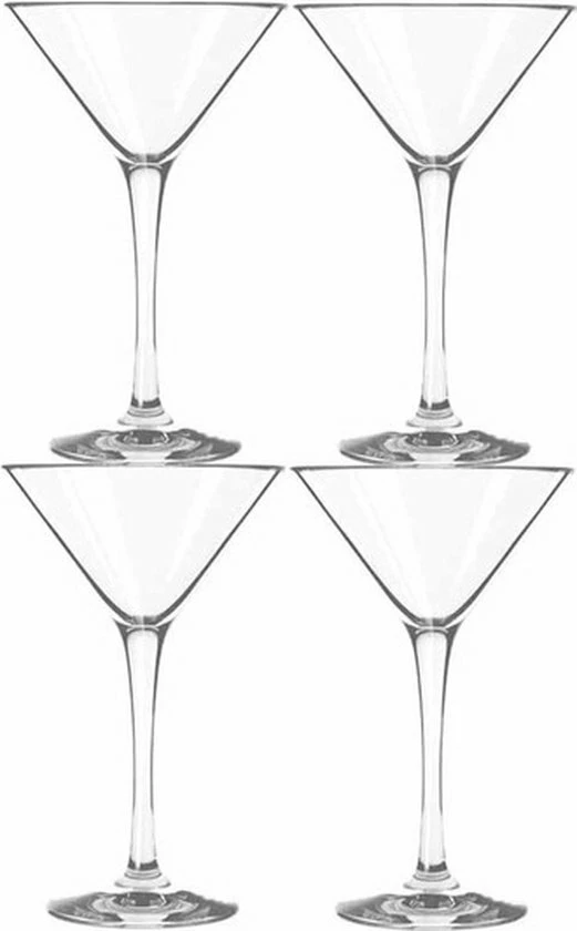 Royal Leerdam Martini Cocktail/martini Glazen - 260ml - 4 Stuks