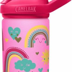 CamelBak Eddy+ Kids Single Wall SST - Drinkfles - 400 Ml - Roze (Rainbows)