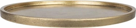 Cosy&Trendy Dienblad - Antiek Goudkleurig - Ø 30 Cm