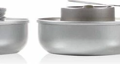 Boska Fondue Branders Veilig - Inclusief Brandvloeistof - Voor Fondueset - Zilver