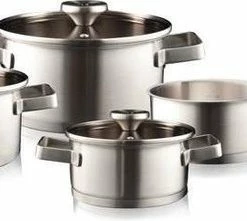 Herman Den Blijker 4-delige RVS Pannenset