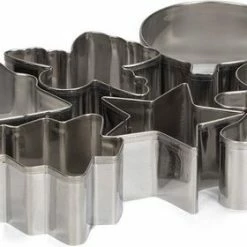 Patisse Uitsteekvormen Set Rvs - Kerst - 6 Delig