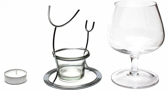 CKB Ltd – Cognac Verwarmer Snifter Warmer Glas Set Brandy Glazen – Cognacglazen Cognacglas Proeverij Cadeau Geschenk Drank Remy Martin - Afbeelding 3