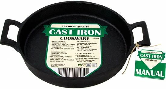 Cast Iron Imperial Kitchen Ovenschaal - Gietijzer - Ø 20 Cm - Afbeelding 2