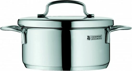 WMF Mini Kookpan Laag - Ø 12 Cm - 0,7L - RVS