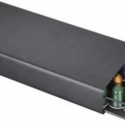 Capsulehouder - George Napoli Capsule Houder Met Lade - Geschikt Voor Nespresso - Koffie Pad En Cups Houder - 40 Capsules - Metaal - Zwart