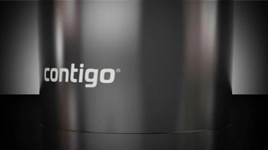 Contigo Westloop Drinkfles - Matte Black - 470ml - Zwart - Afbeelding 2