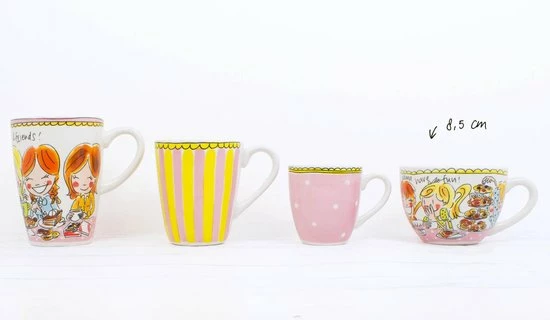 Blond Amsterdam - Even Bijkletsen - Kop - Roze - Hart - 0,35L - Afbeelding 4