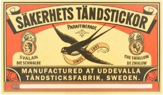 Zwaluw Lucifers - Lang - 2 Verpakkingen - 45 Lucifers Per Verpakking