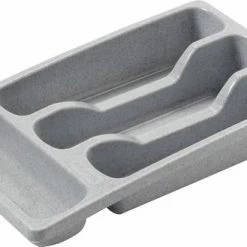 Curver Bestekbak 4 Vakken S - 33x20x6 Cm - Lichtgrijs
