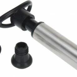 Excellent Houseware Vacuum Wijnpomp/wijnbespaarder RVS Met 2 Siliconen Stoppen - Wijnbenodigdheden