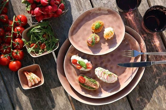 Cosy&Trendy Cosy & Trendy Serviesset Laguna Old Rose 24-Delig - Afbeelding 2