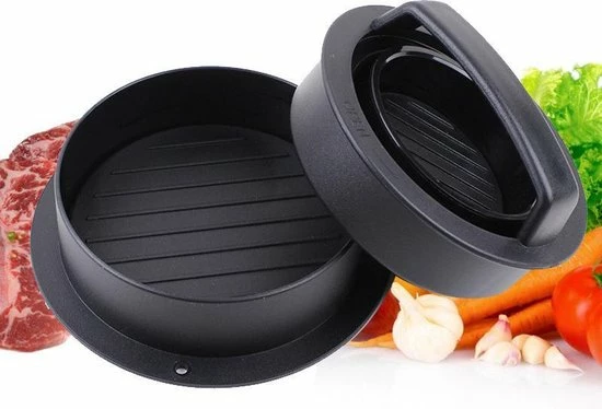 Merkloos Hamburgerpers Voor De Perfecte Hamburger - Afbeelding 4