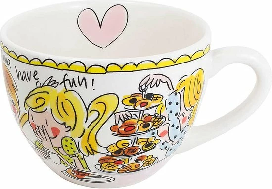 Blond Amsterdam - Even Bijkletsen - Kop - Roze - Hart - 0,35L - Afbeelding 7