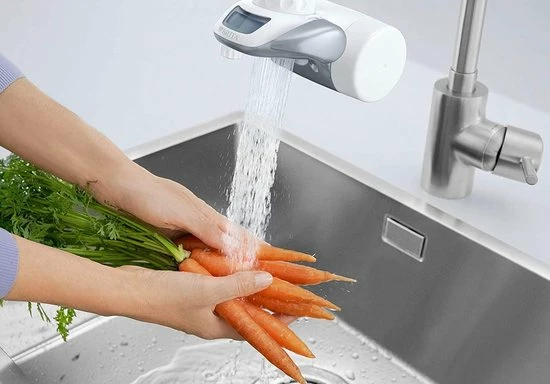 BRITA On Tap Faucet Filtration System - Uitstekend Smakend Gefilterd Water - Inclusief 1 BRITA ON TAP Kraanfilter - 600 Liter Water Gefilterd Per Patroon - Witte Kleur - Afbeelding 4