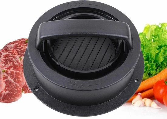 Merkloos Hamburgerpers Voor De Perfecte Hamburger - Afbeelding 3