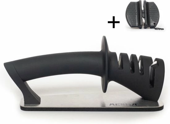 MESHA® Messenslijper En Scharenslijper - RVS - Professioneel - Tijdelijk Met GRATIS MINISLIJPER