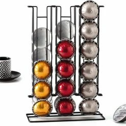 5five Five® Nespresso Vertuo Cuphouder Zwart - Zwart - Klaar Voor Gebruik