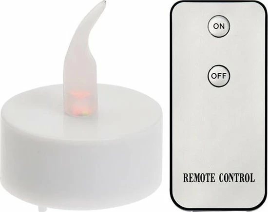 Ambiance Light 10 LED Theelichtjes Met Afstandsbediening - Afbeelding 5