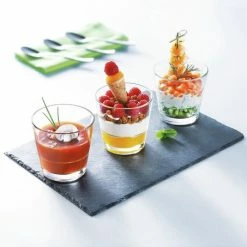 Arcoroc 6x Stuks Dessertglazen/amuse Glazen 210 Ml - Glaasjes Voor Nagerechten/toetjes