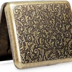 BOTC Sigarettendoosje - Sigaretten Case - Koper - 20 Sigaretten - Sigarettenhouder –Sigaretten Box – Sigaretten Opbergdoosje