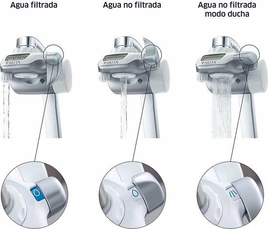 BRITA On Tap Faucet Filtration System - Uitstekend Smakend Gefilterd Water - Inclusief 1 BRITA ON TAP Kraanfilter - 600 Liter Water Gefilterd Per Patroon - Witte Kleur - Afbeelding 6