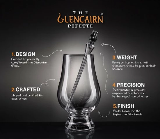 The Glencairn Pipette - Kristalglas - 1 Kristallen Pipet - Afbeelding 4