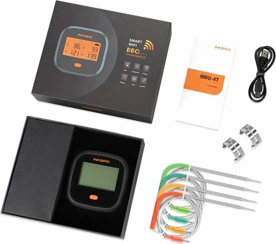 Inkbird IBBQ-4T WiFi Vleesthermometer - Afbeelding 5