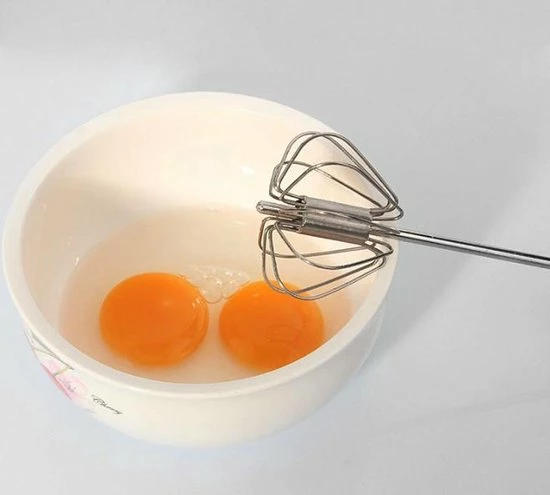 LOUZIR Semi Automatische Garde Van Roestvrij Staal - Beslag Klopper - Staafmixer - Mixer - Zilver - Afbeelding 12