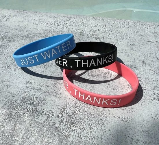 Merkloos Waterfles 2 Liter - Waterfles Met Rietje - Grote Waterfles - Sportbidon - Twee Liter Waterfles - Sportfles - Sportfles Fitness - Bottle 2 Liter- Drinkfles - Schenkfles - Roze Transparant - Gratis Armband - Waterflessen - Afbeelding 7