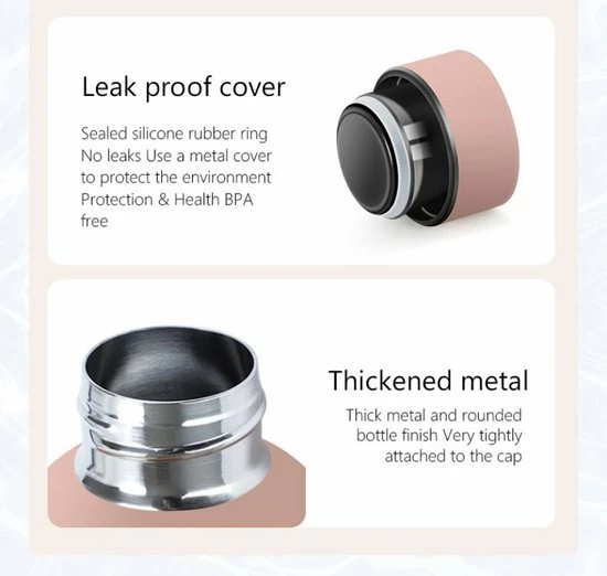 Arkesteijn Products Thermosfles-drinkfles-750ML-mint Groen - Afbeelding 5