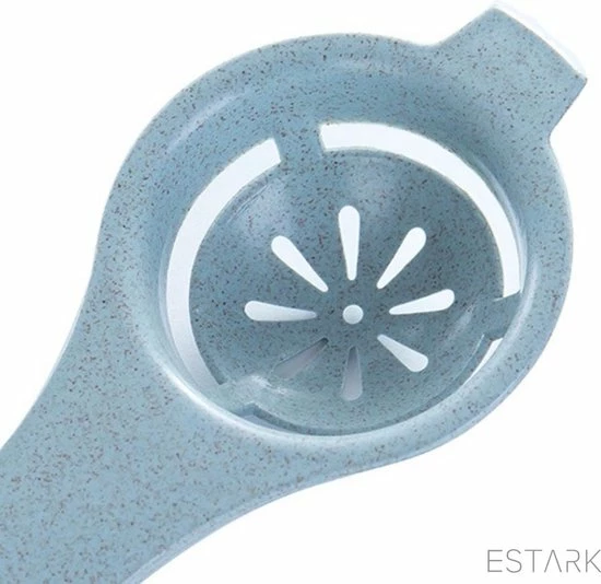 ESTARK® Eierscheider - Professionele Ei-scheider - Ei Scheiden - Eidooier Scheider - Eiwit - Ei Scheider - Eigeel - Eierscheider - Eischeider Met Slagkant - Blauw - Afbeelding 4