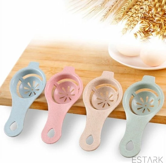 ESTARK® Eierscheider - Professionele Ei-scheider - Ei Scheiden - Eidooier Scheider - Eiwit - Ei Scheider - Eigeel - Eierscheider - Eischeider Met Slagkant - Blauw - Afbeelding 6