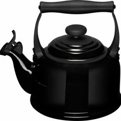 Le Creuset Tradition Fluitketel - 2.1 L - Ebbenzwart