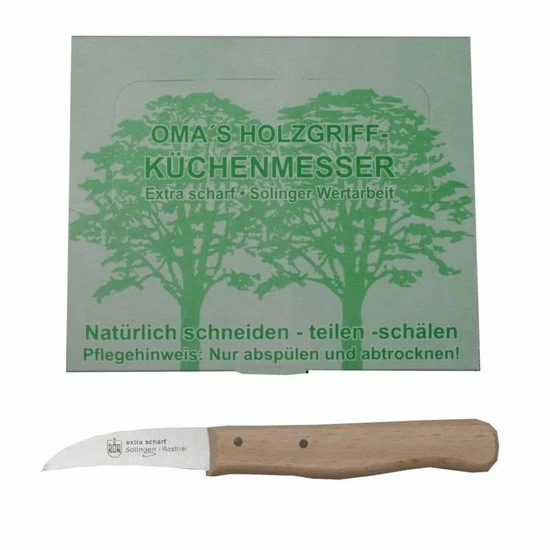 CS Solingen Schilmesje Krom Hout - Afbeelding 2