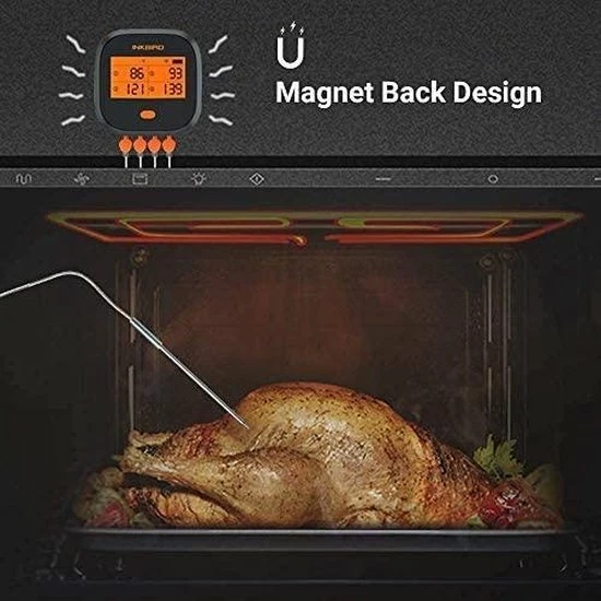 Inkbird IBBQ-4T WiFi Vleesthermometer - Afbeelding 4