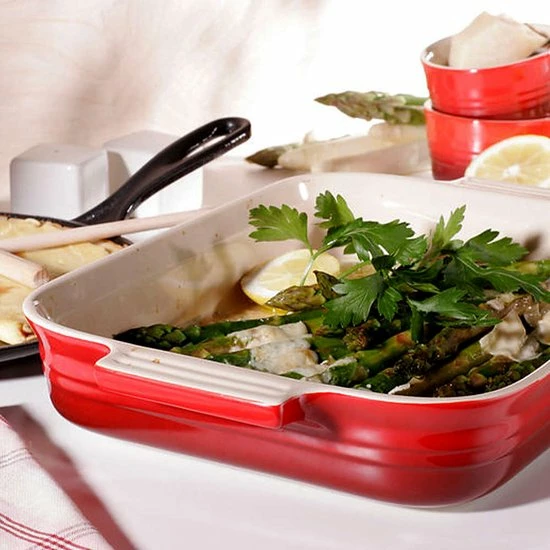 Le Creuset - Ovenschaal Classic Kersenrood - Set Van 3 Stuks - Afbeelding 2