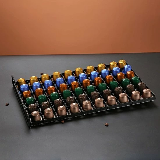 Maison & Kitchen Luxe Capsule Houder Met Lade - Nespresso Koffie Pad En Cups Houder - 60 Stuks - Afbeelding 3