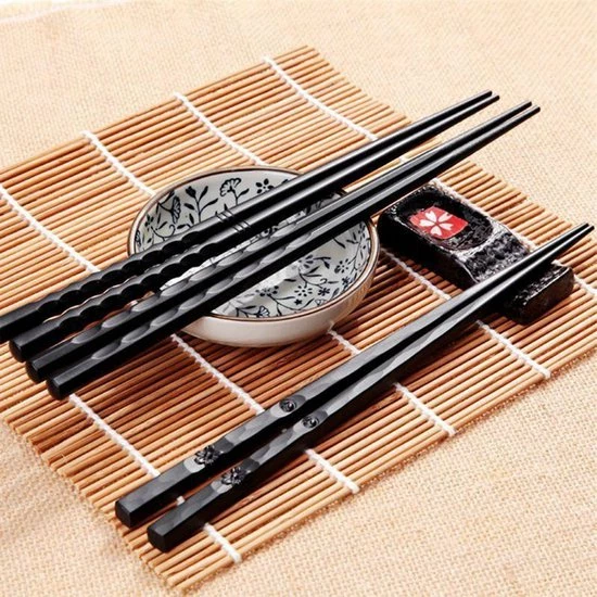 KELERINO. Chopsticks Set (6 Stokjes) - Eetstokjes Sushi - Design