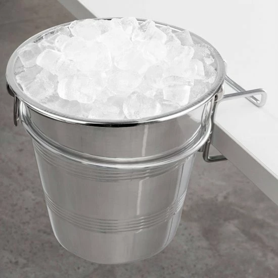 Excellent Houseware RVS Wijnkoeler - IJsemmer - Met Tafelhouder - Ø20,5 Cm - 3 Liter - Afbeelding 4