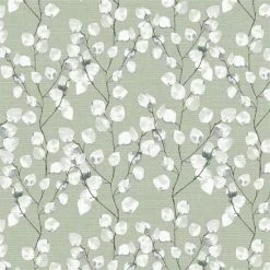 Merkloos Tafelzeil Lente Bloemen Groen/Wit - 160cm - PVC - Binnen & Buiten Tafelkleed